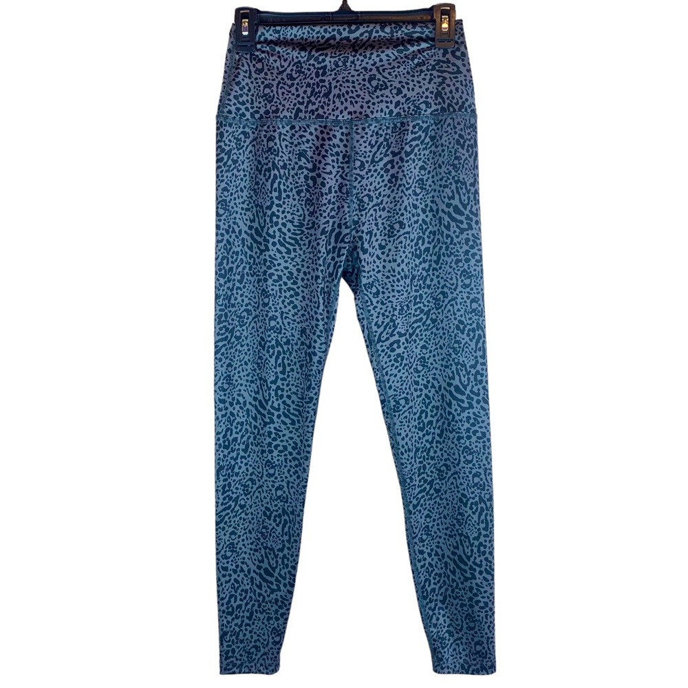 Beyond Yoga Lux Animal Print High Waist Midi 7/8 Leggings Black Grey LP3243